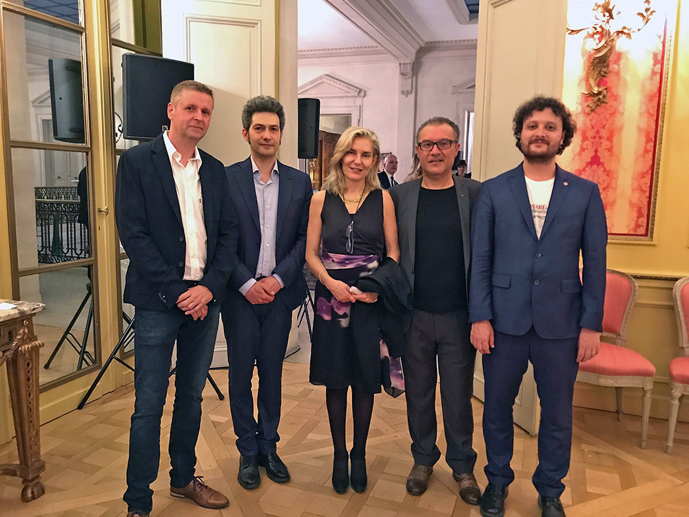Viering dag van de republiek in de Italiaanse ambassade