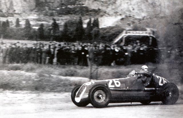 Maserati 4CL winnaar Targa Florio in 1940