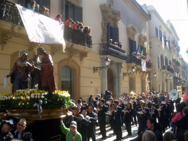 Trapani rond Pasen