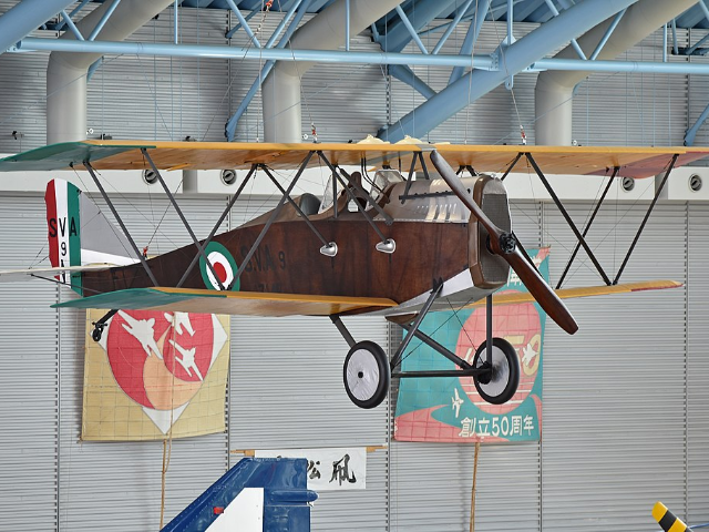 SVA9 replica van Arturo Ferrarin