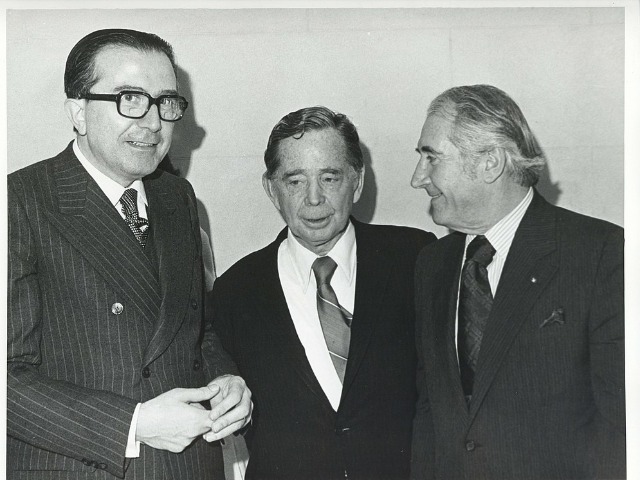 Giulio Andreotti, links
