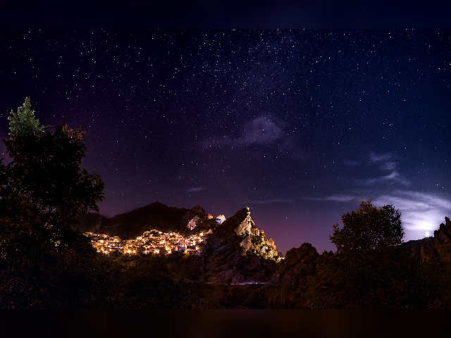 Castelmezzano en de trap van de Normandiërs