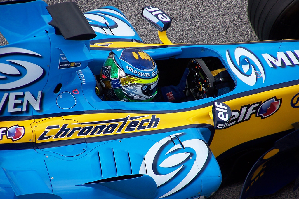 F1 racers: Giancarlo Fisichella