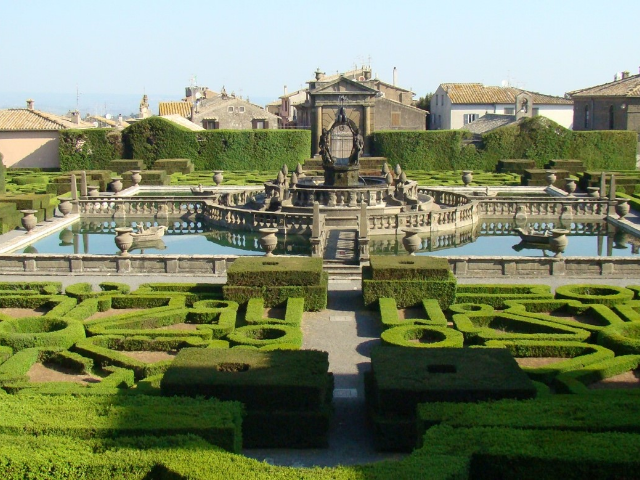 De tuinen van Villa Lante te Bagnaia