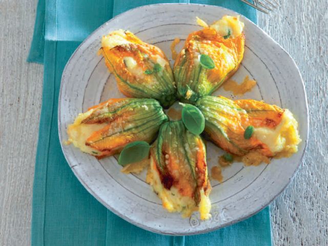 Buonissimo appetito! 12: Fiori di zucca ripieni di patate