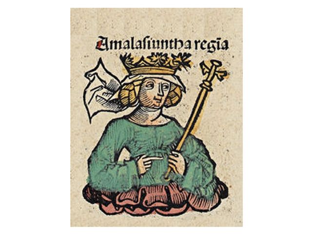 Italië, de donkere eeuwen 9: Amalasuntha
