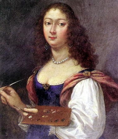 Elisabetta Sirani, zelfportret