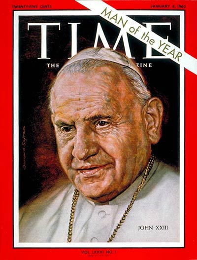 Man van het jaar volgens Time Magazine in 1963
