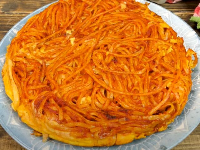 Buonissimo appetito! 48: Frittata di pasta avanzata