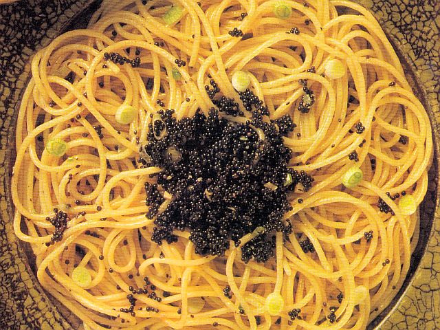 Buonissimo appetito! 51: Spaghettini con vodka e caviale