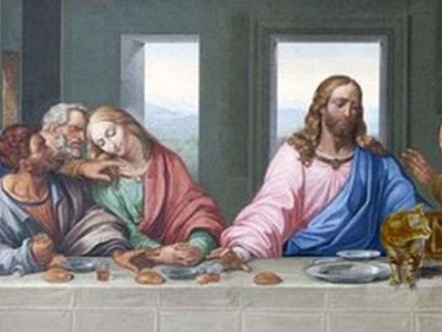 Wees op de mysterieuze afspraak op het laatste avondmaal in Milaan