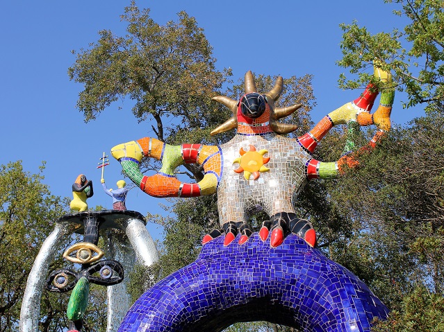 Toscane anders: Giardino dei Tarocchi