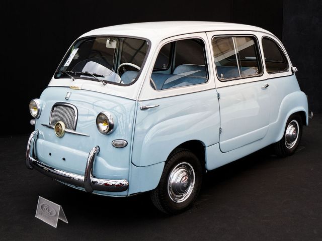 Iconische Italiaanse auto’s: Fiat 600 Multipla (1956-1967)