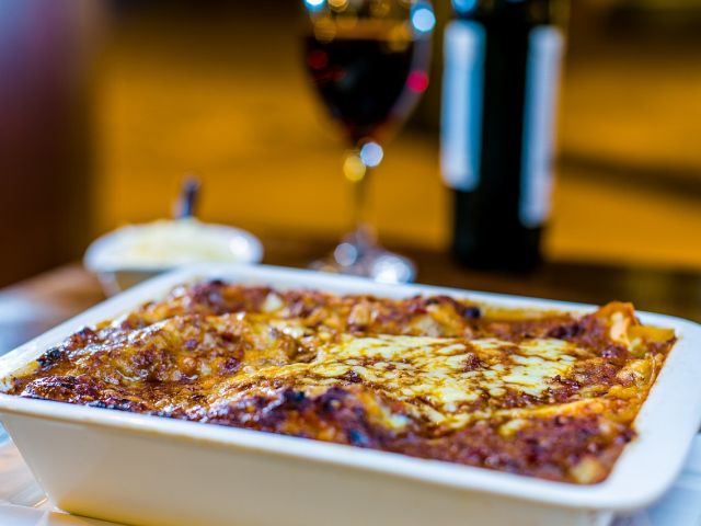 Buonissimo appetito (116): lasagna con radicchio, gorgonzola e noci
