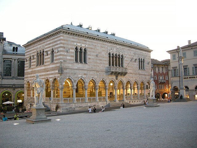 Udine, hoofdstad van Friuli Venezia Giulia