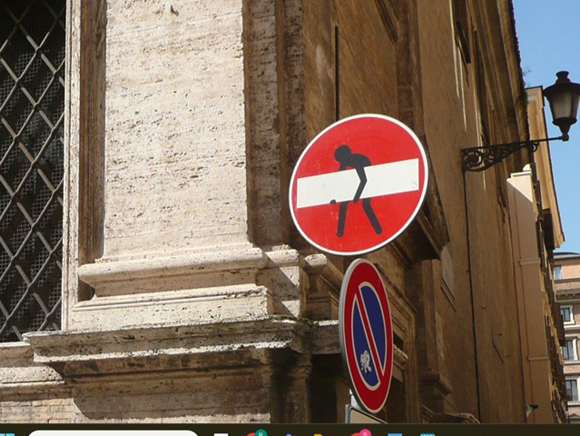 Clet Abraham in Rome