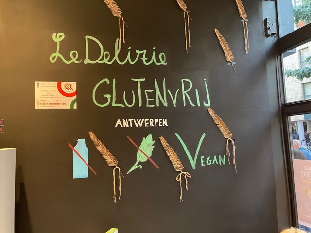 Italiaans en glutenvrij in Antwerpen: Le Delizie