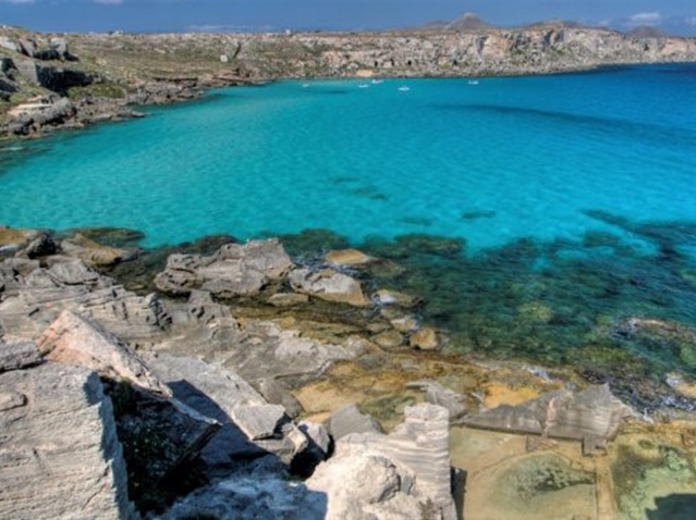Spectaculair Sicilië: spiaggia di Cala Rossa